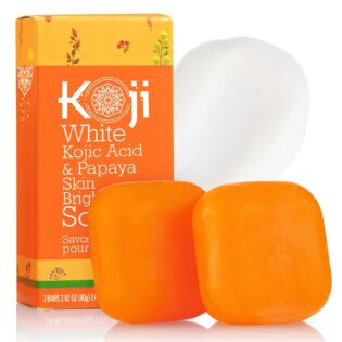 Koji White Kojic Acid And Papaya Skin Brightening Soap