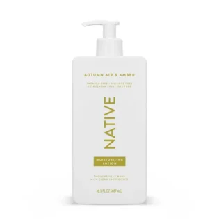 Native Autumn Air And Amber Moisturizing Lotion