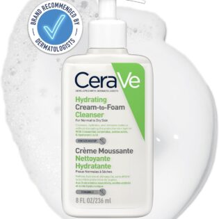CeraVe Hydrating Cream-to-Foam Cleanser