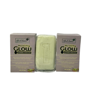 Healthy glow lightening scrub soap